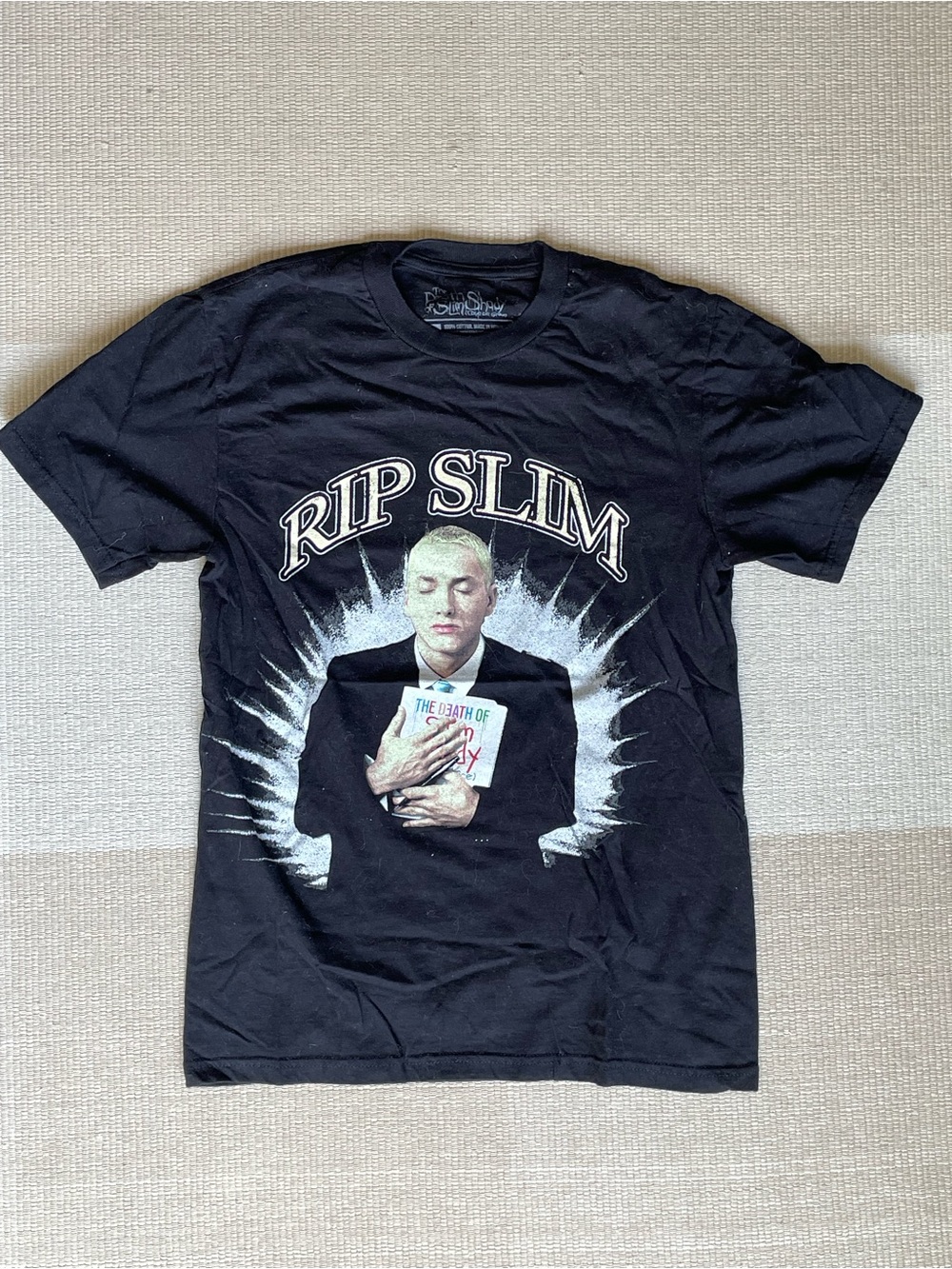 The Death of Slim Shady RIP Slim cotton Tee